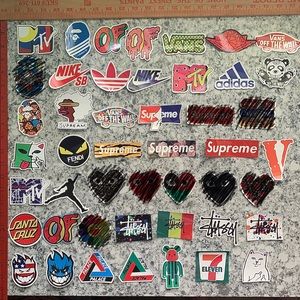 Huge Brand Designer Sticker Bundle (90+!)